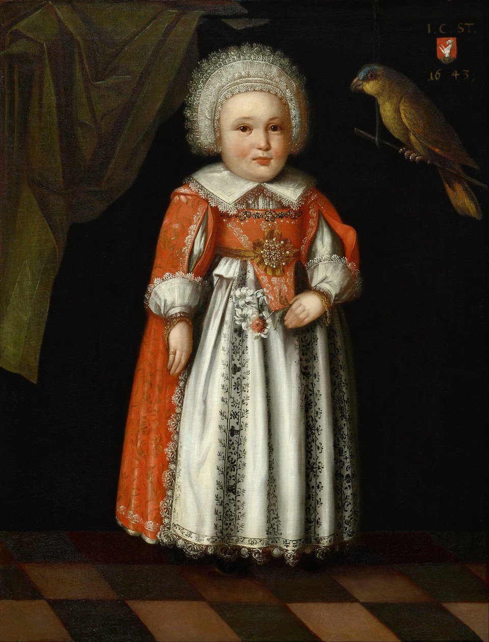 Johanna Katharina Steiger, wiek 2 autorstwa Albrecht Kauw