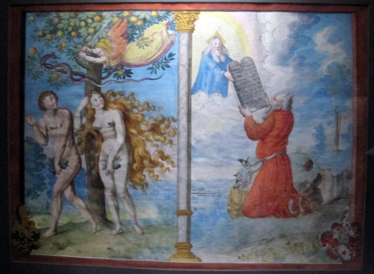 kopia utraconego makabrycznego tańca m.manuela z cmentarza dominikanów w bernie (1512-20) autorstwa Albrecht Kauw