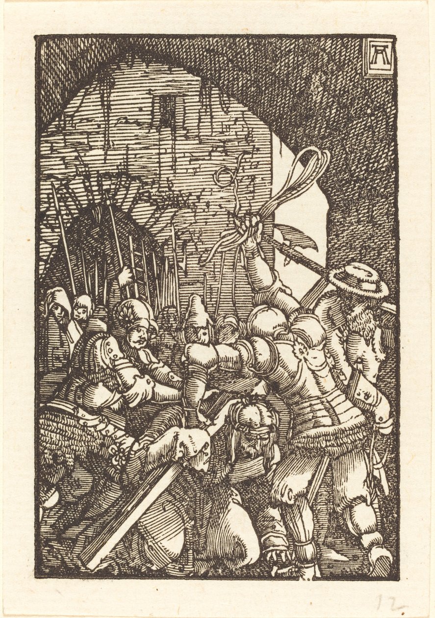 Chrystus niosący krzyż autorstwa Albrecht Altdorfer