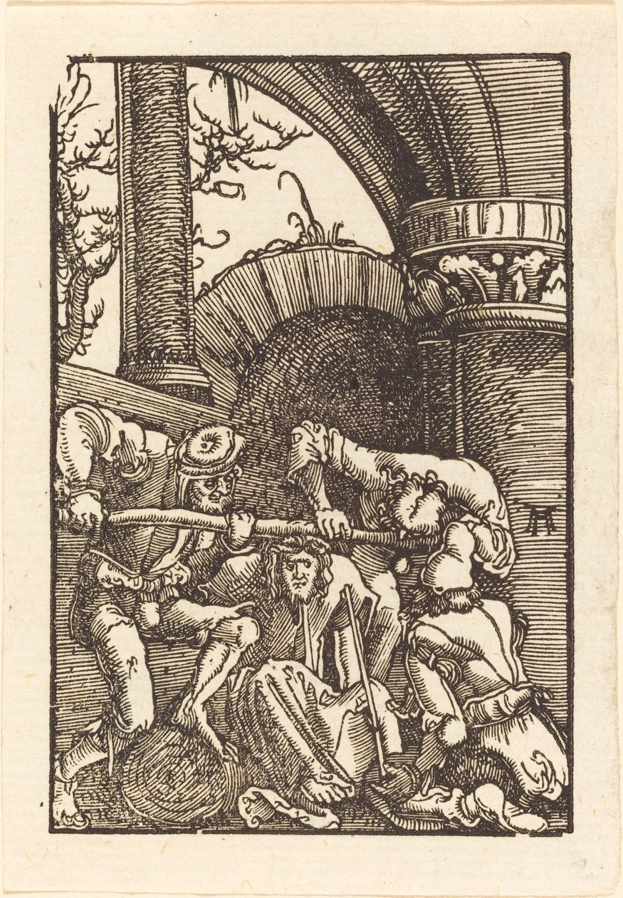 Chrystus ukoronowany cierniem autorstwa Albrecht Altdorfer