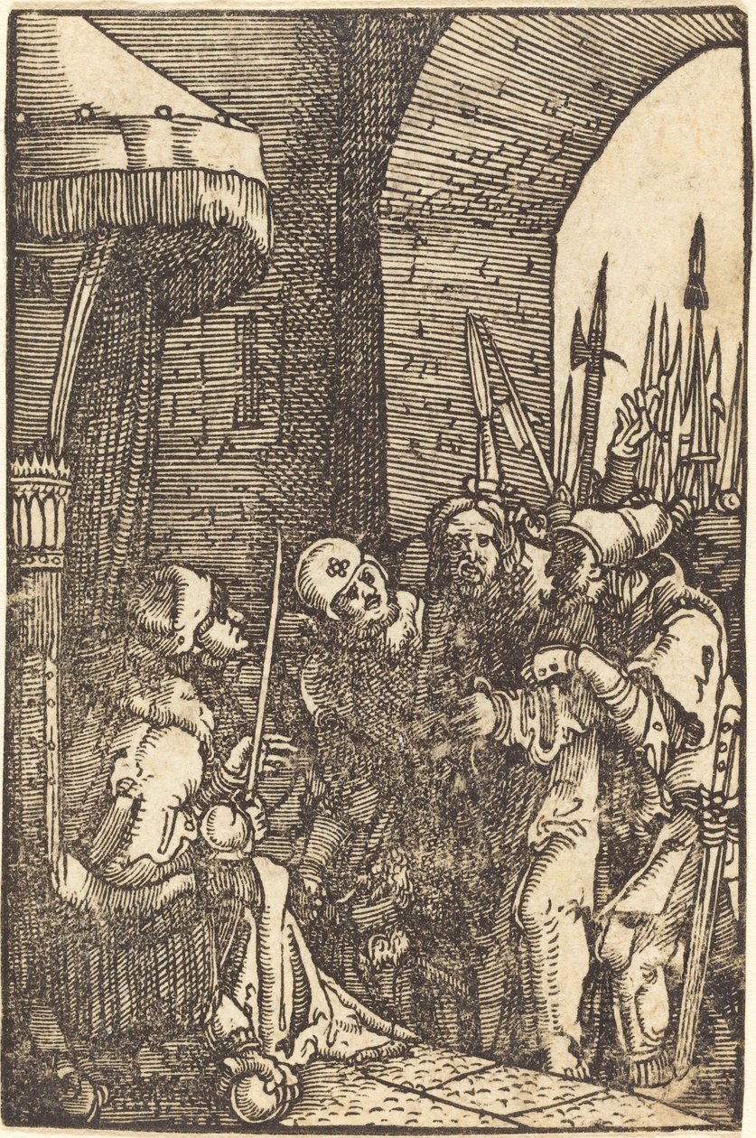 Chrystus przed Herodem autorstwa Albrecht Altdorfer