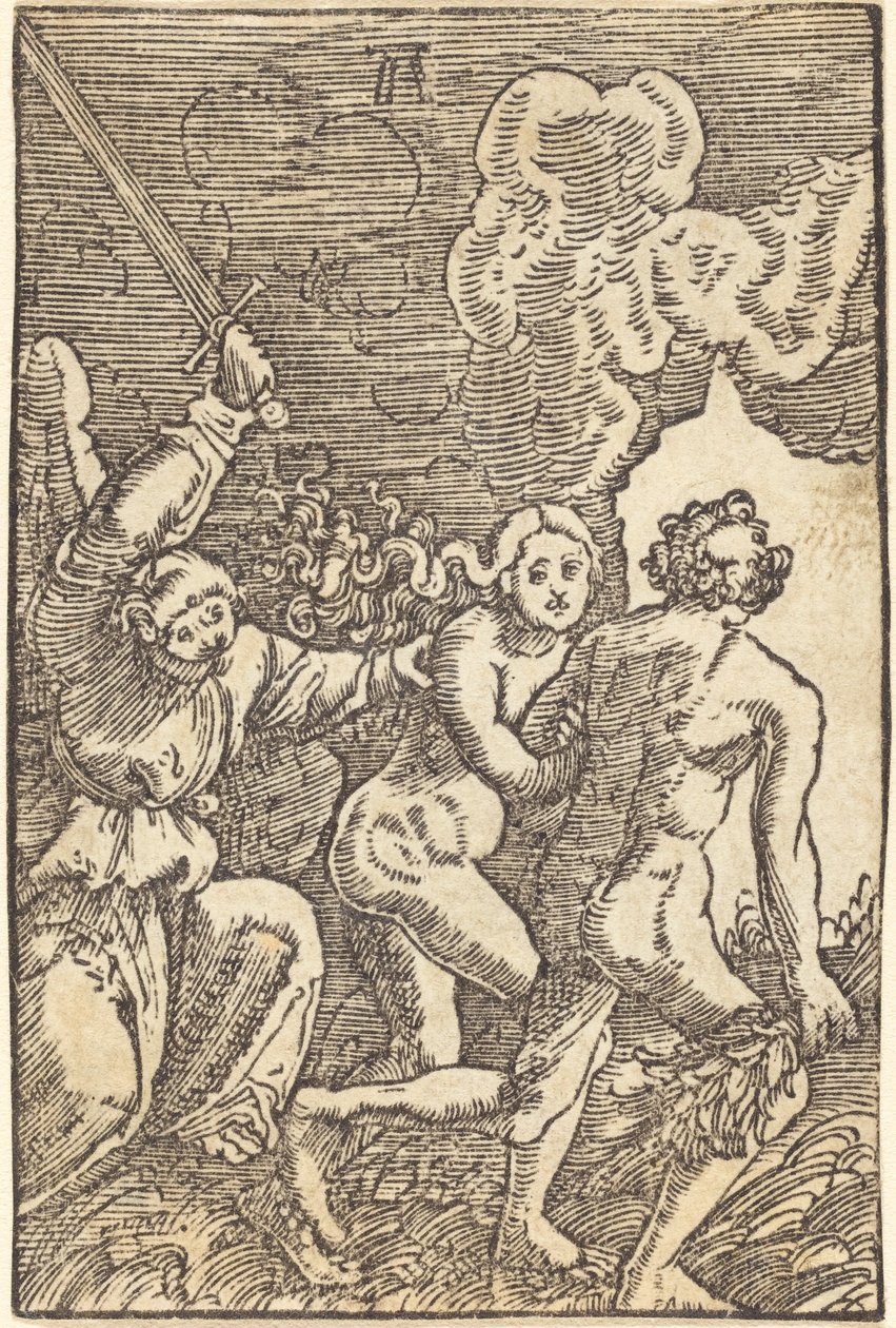 Wypędzenie z raju autorstwa Albrecht Altdorfer