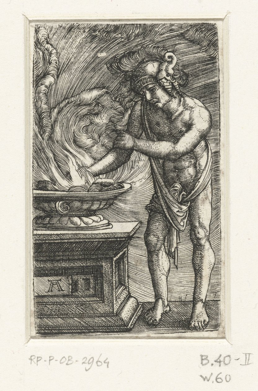 Mucius Scaevola autorstwa Albrecht Altdorfer