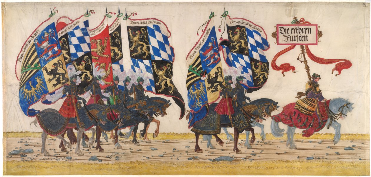 Książęta niemieccy, ok. 1515 autorstwa Albrecht Altdorfer