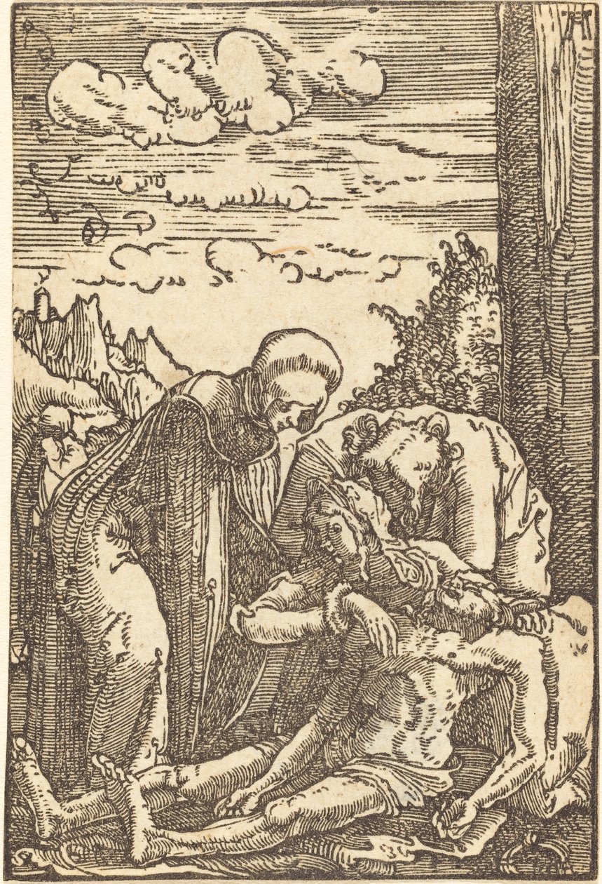 Opłakiwanie Chrystusa autorstwa Albrecht Altdorfer