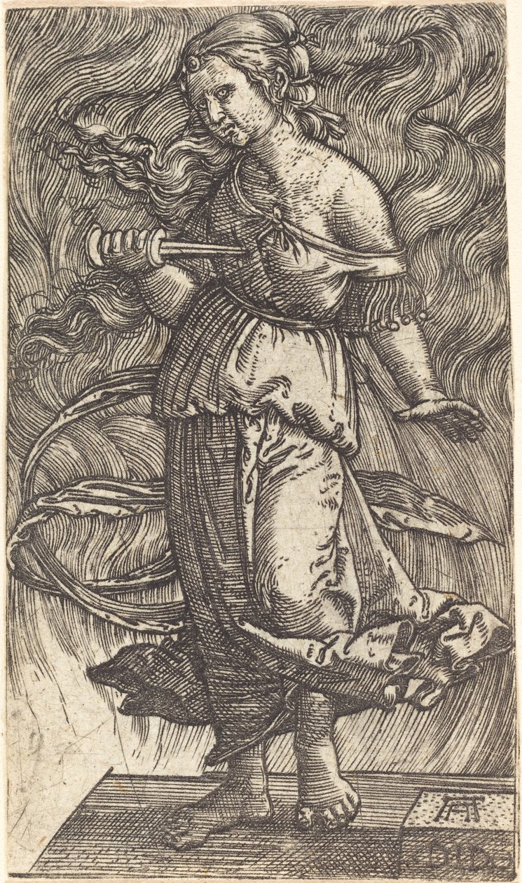 Samobójstwo Dydony autorstwa Albrecht Altdorfer