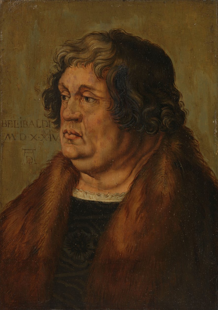 Willibald Pirkheimer (1470-1530) autorstwa Albrecht Dürer (copy after)