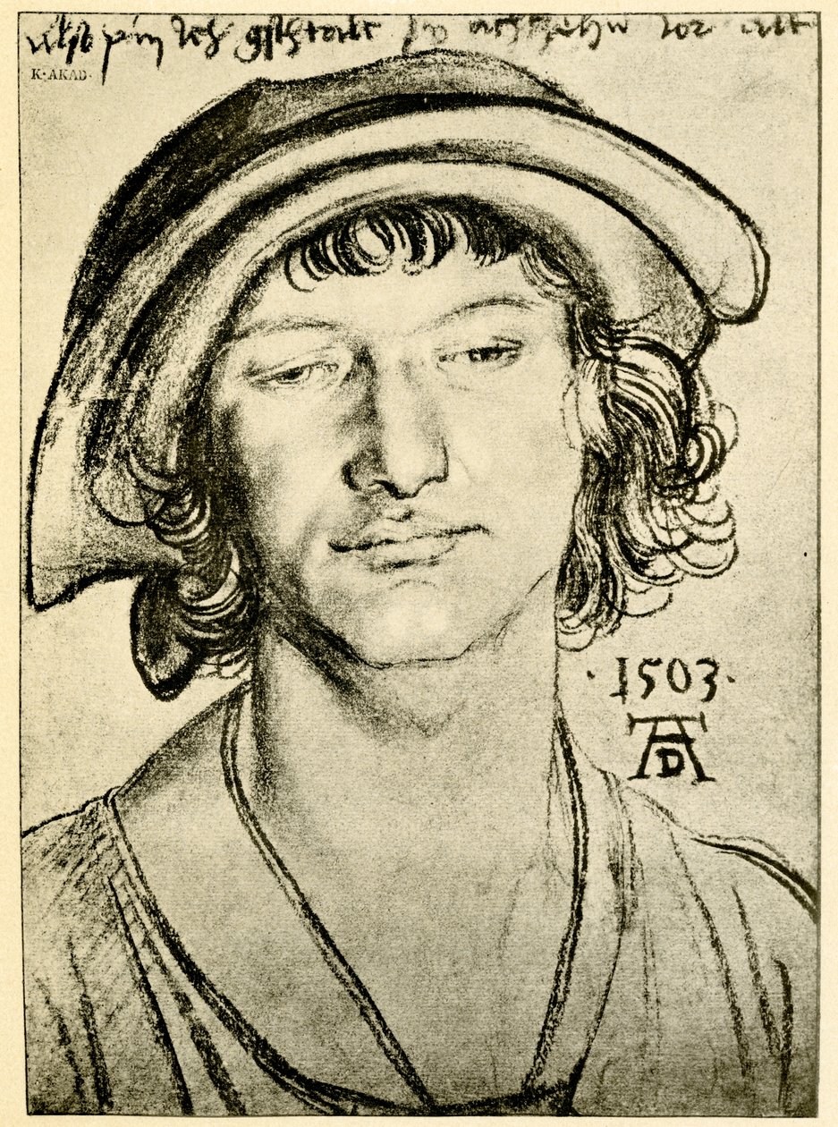 Anonimowy portret autorstwa Albrecht Dürer