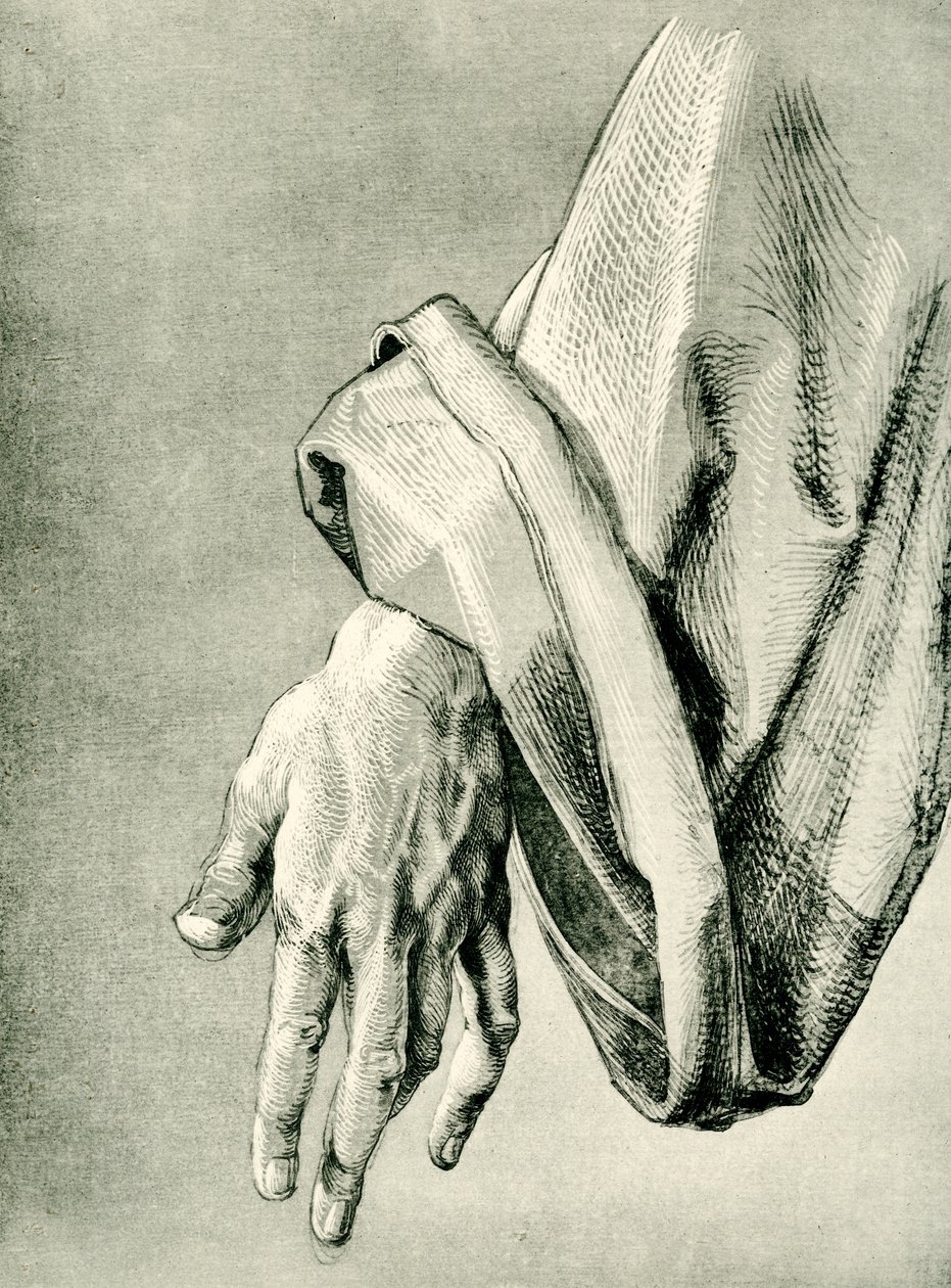 ręka apostoła autorstwa Albrecht Dürer