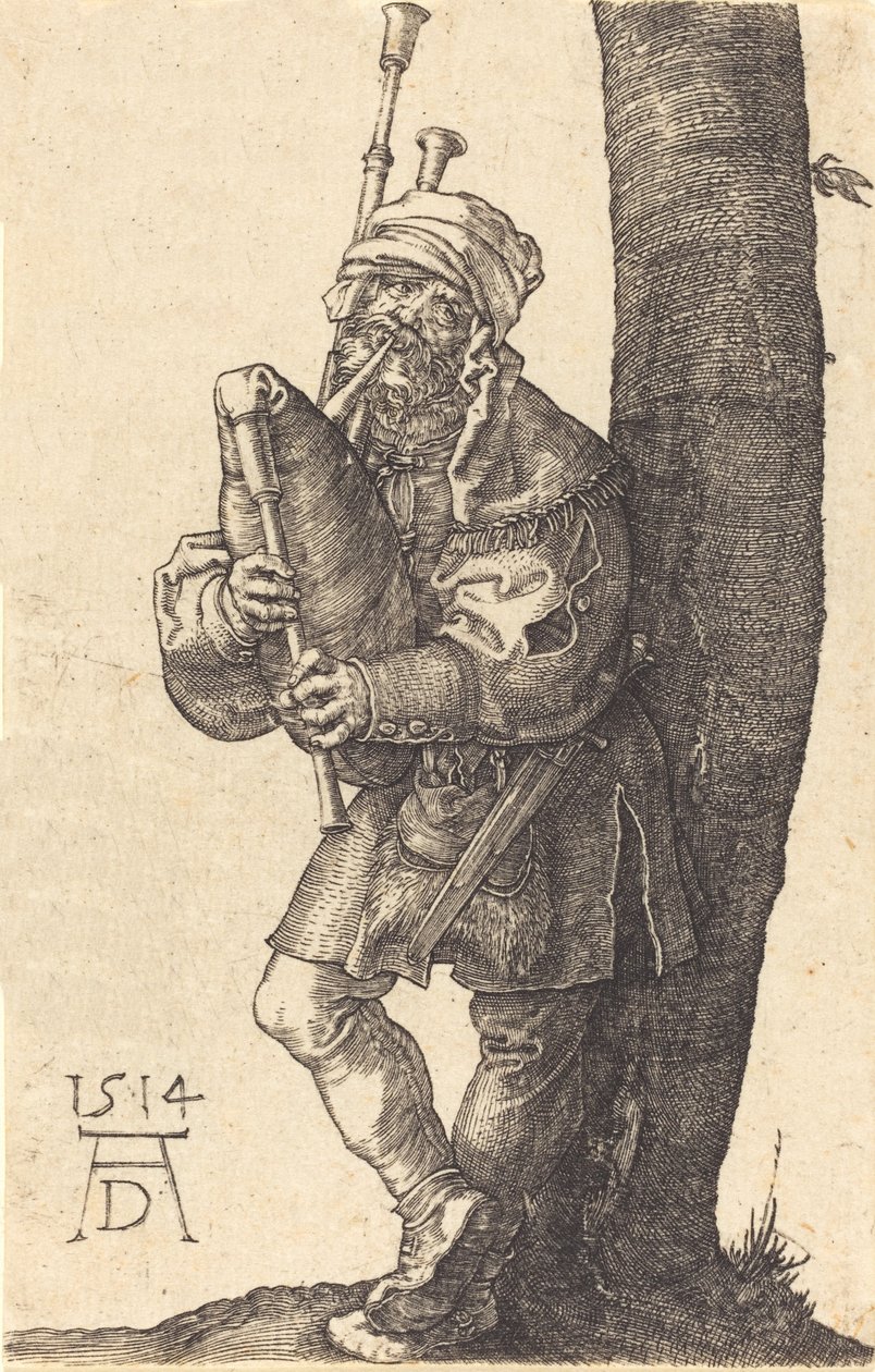 Dudziarz, 1514. autorstwa Albrecht Dürer