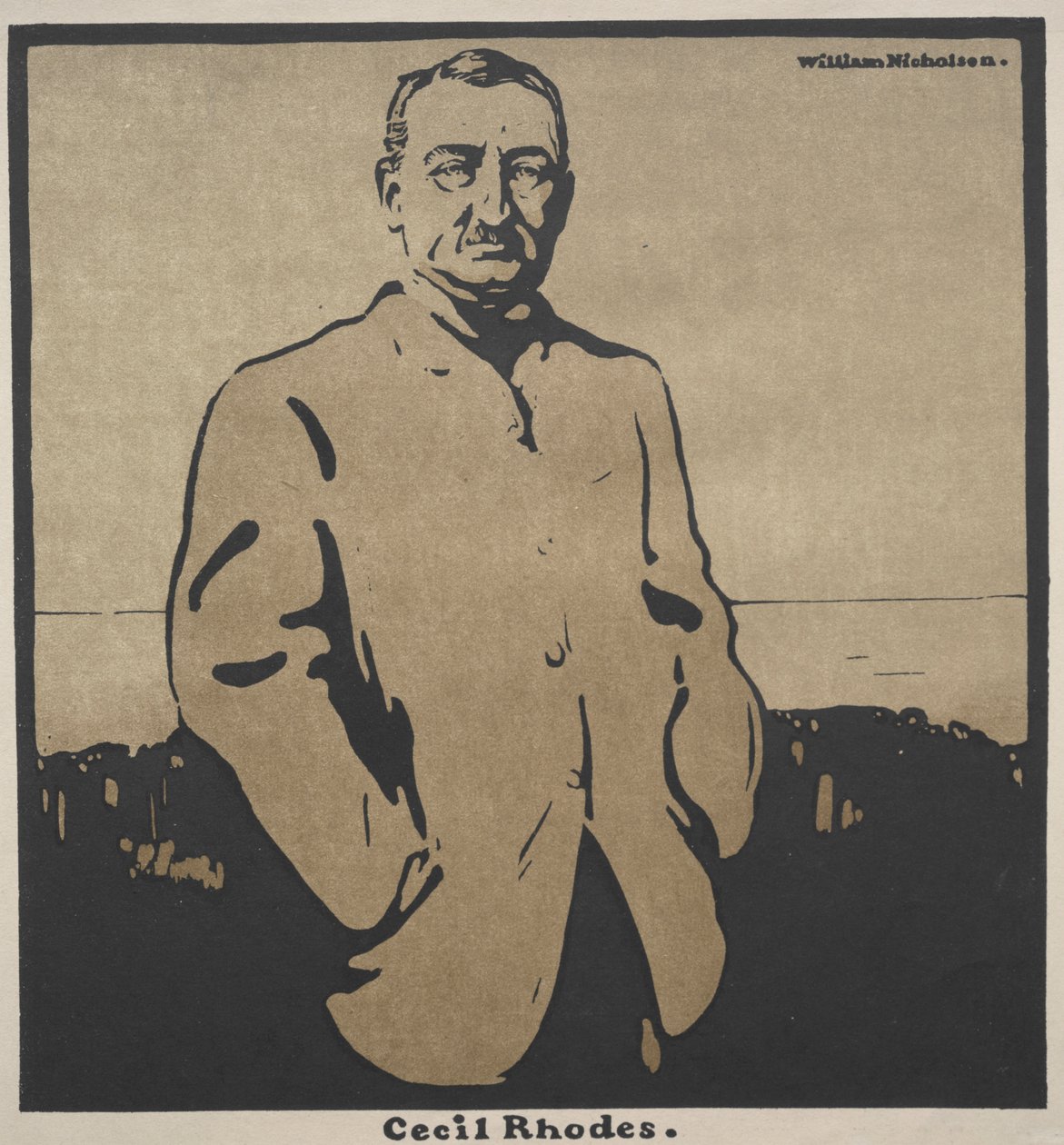 Cecil Rodos autorstwa William Nicholson