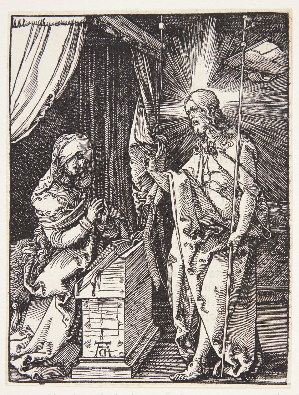 Chrystus ukazujący się swojej Matce autorstwa Albrecht Dürer