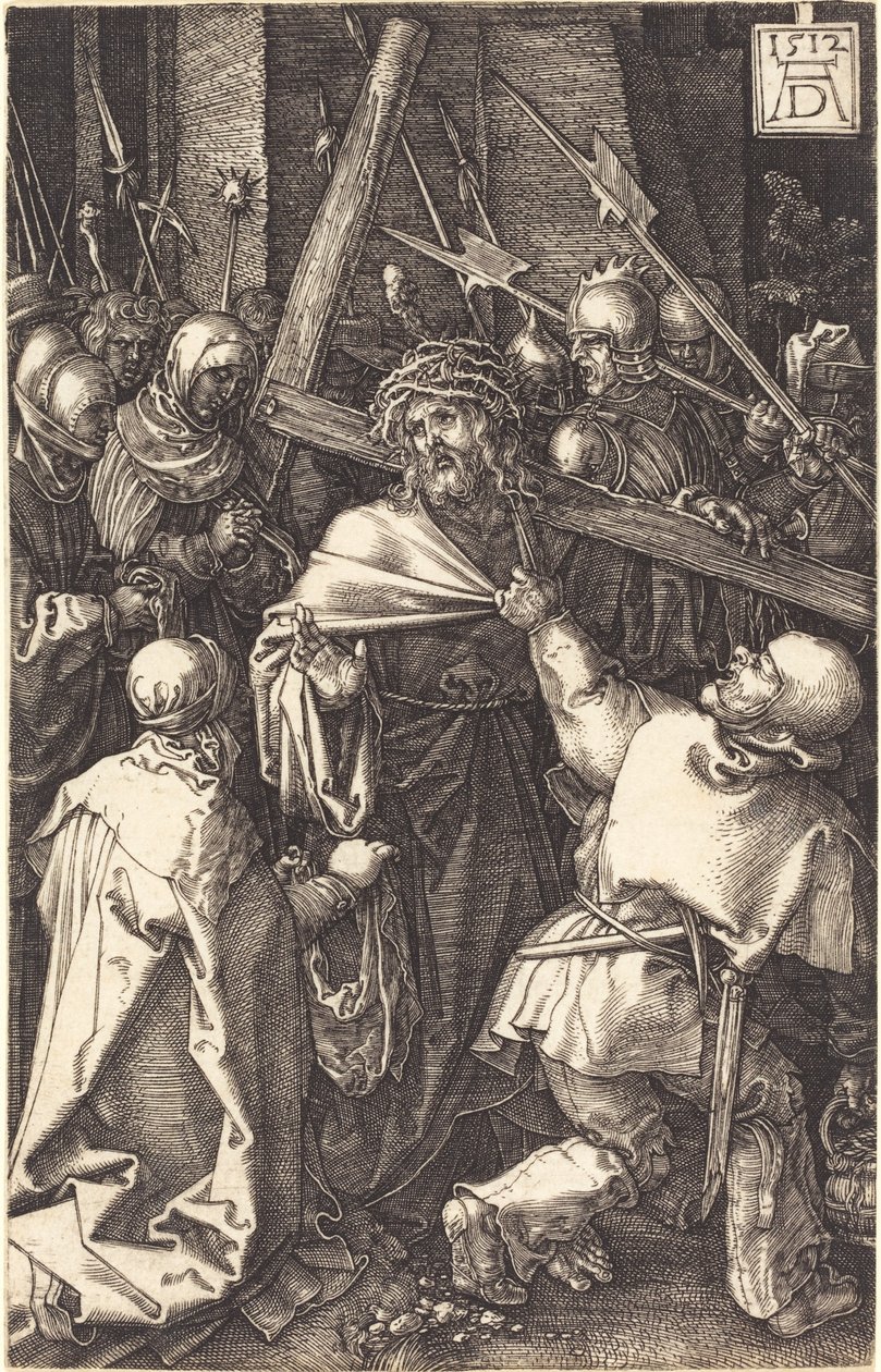 Chrystus niosący krzyż autorstwa Albrecht Dürer