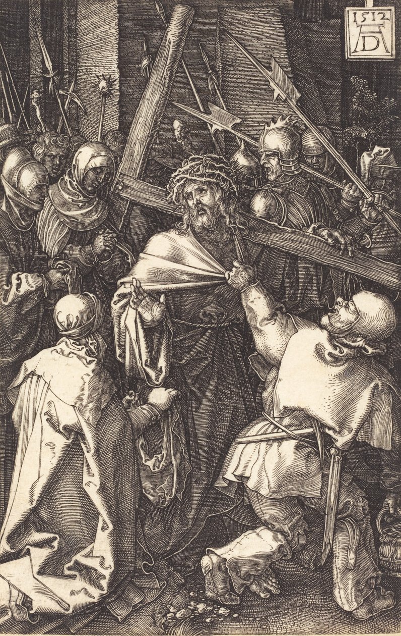 Chrystus dźwigający krzyż, 1512. autorstwa Albrecht Dürer