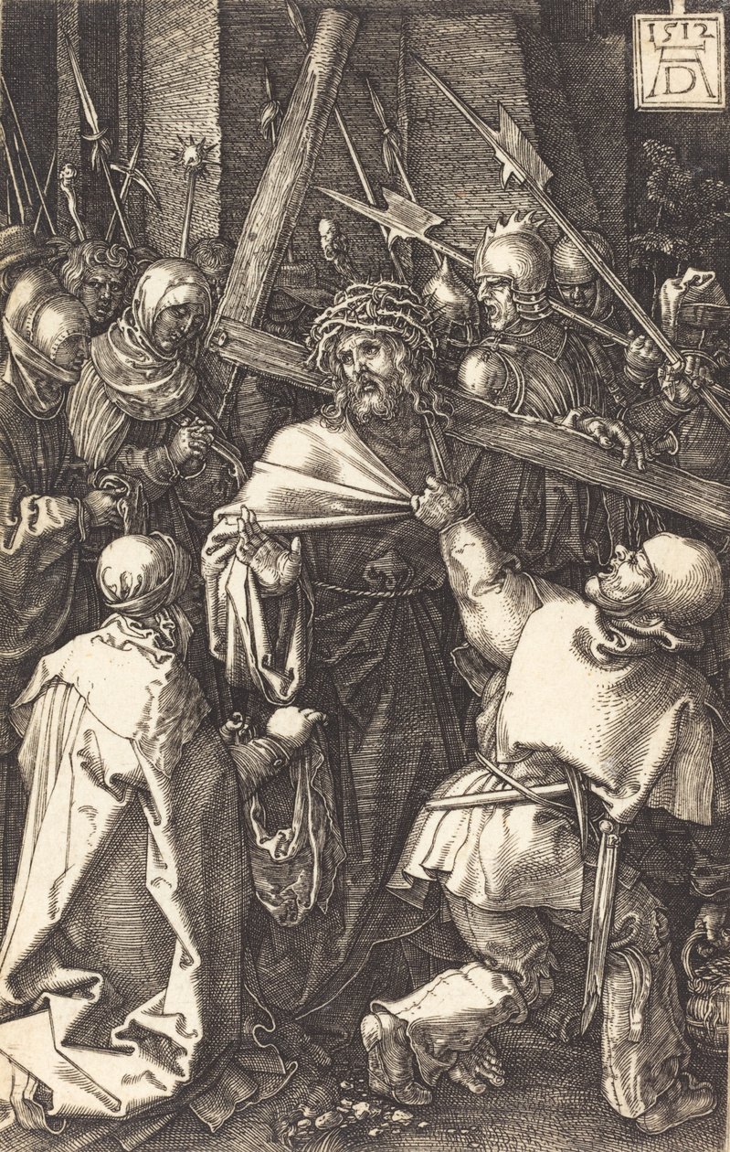 Chrystus dźwigający krzyż, 1512. autorstwa Albrecht Dürer