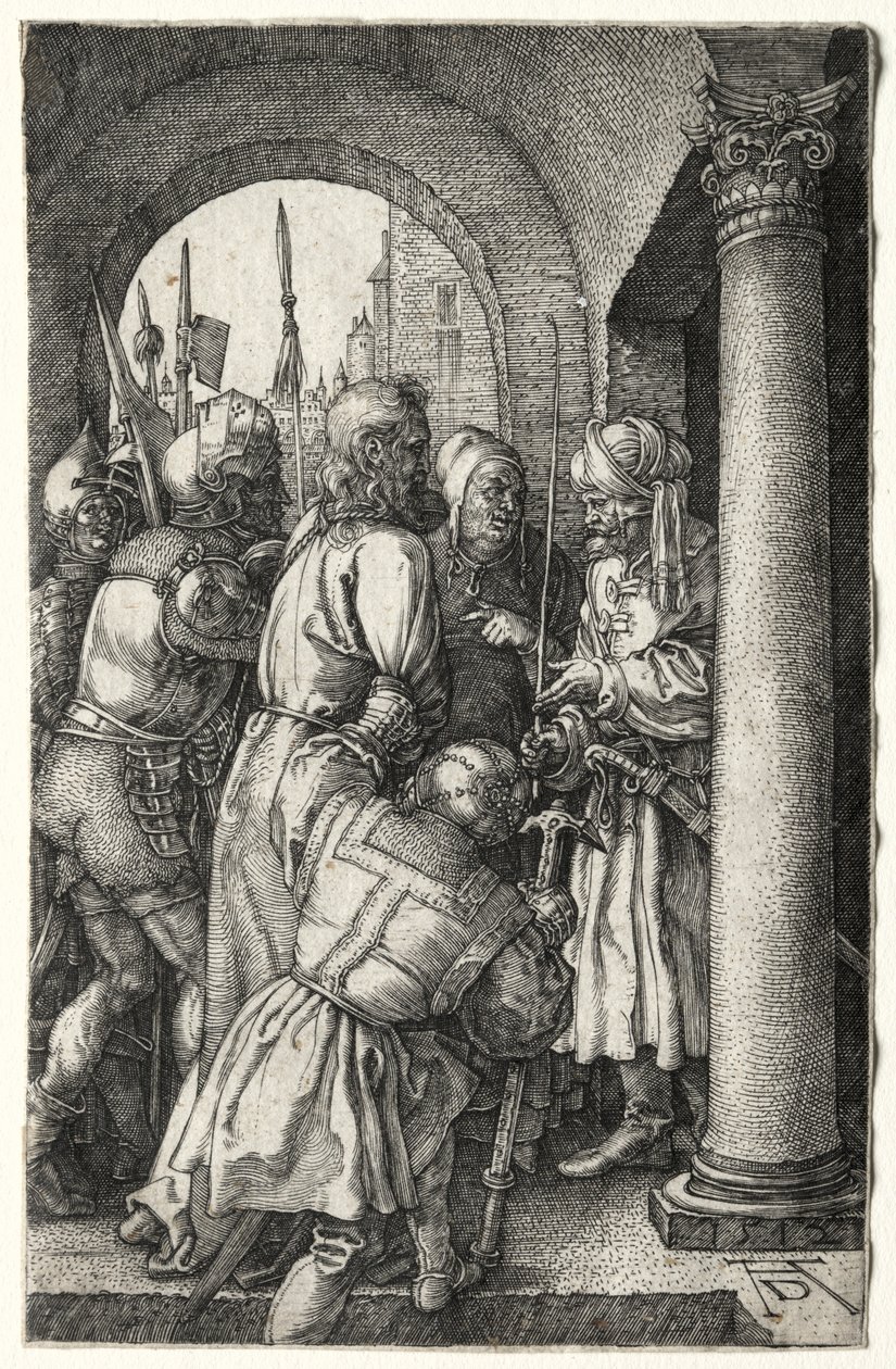 Chrystus zabrany przed Piłata, 1512. autorstwa Albrecht Dürer