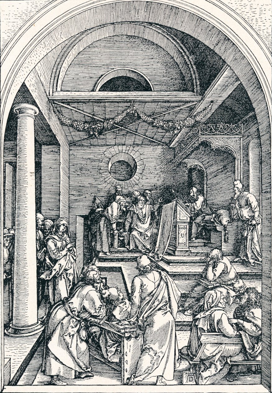 Chrystus wśród lekarzy, 1506 1906 autorstwa Albrecht Dürer