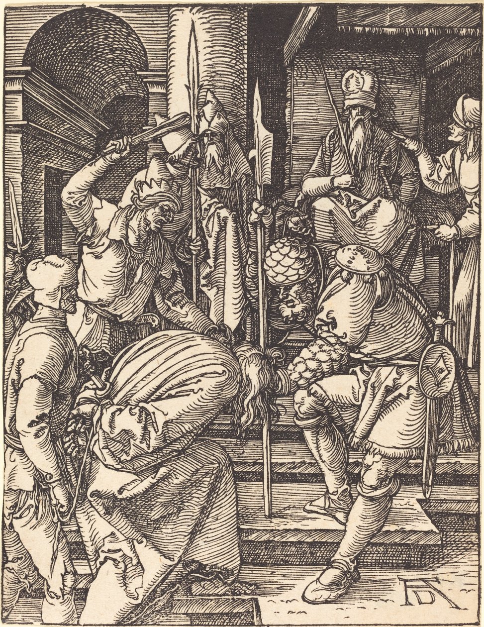 Chrystus przed Annaszem autorstwa Albrecht Dürer