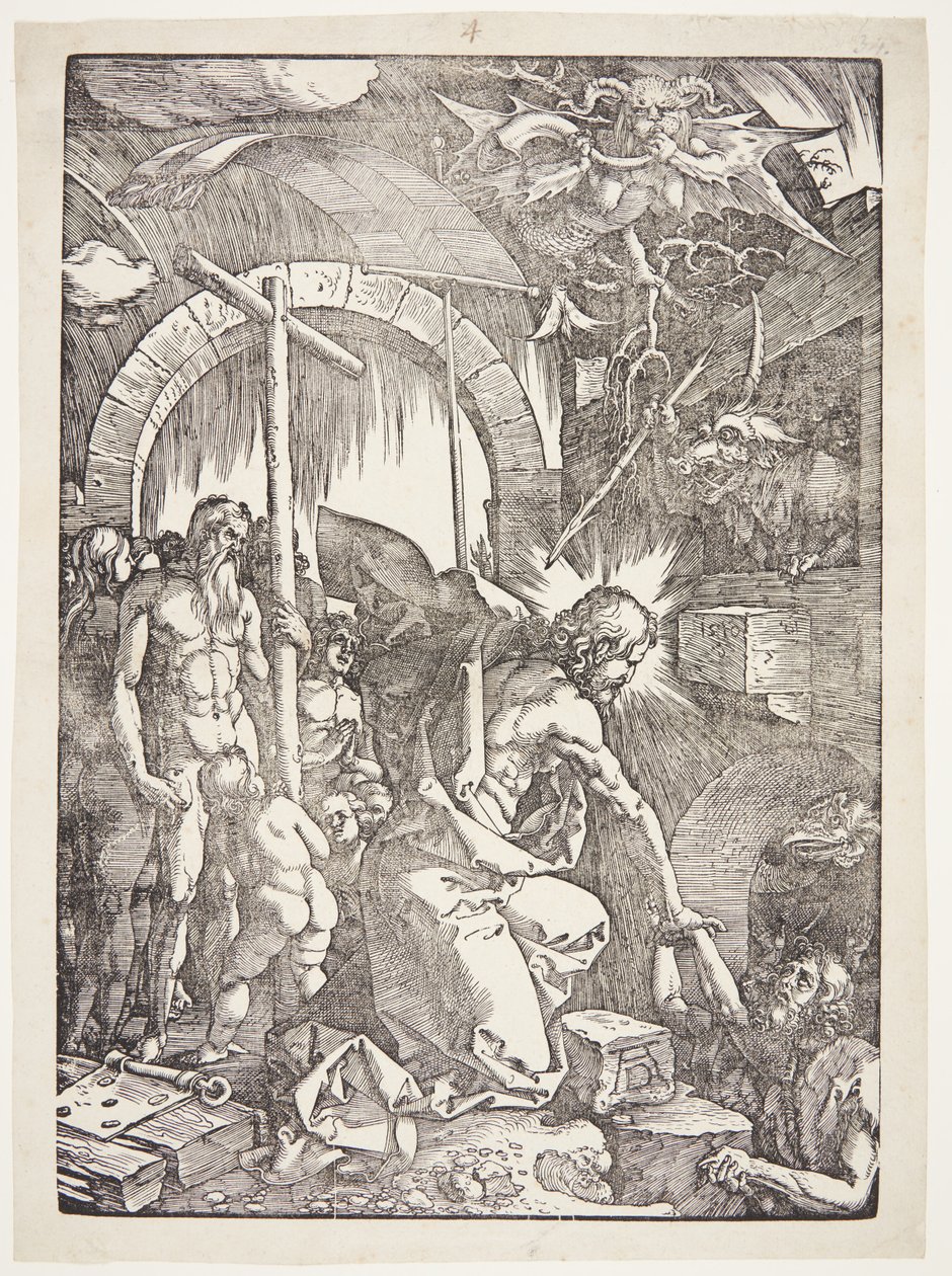 Chrystus w Otchłani autorstwa Albrecht Dürer
