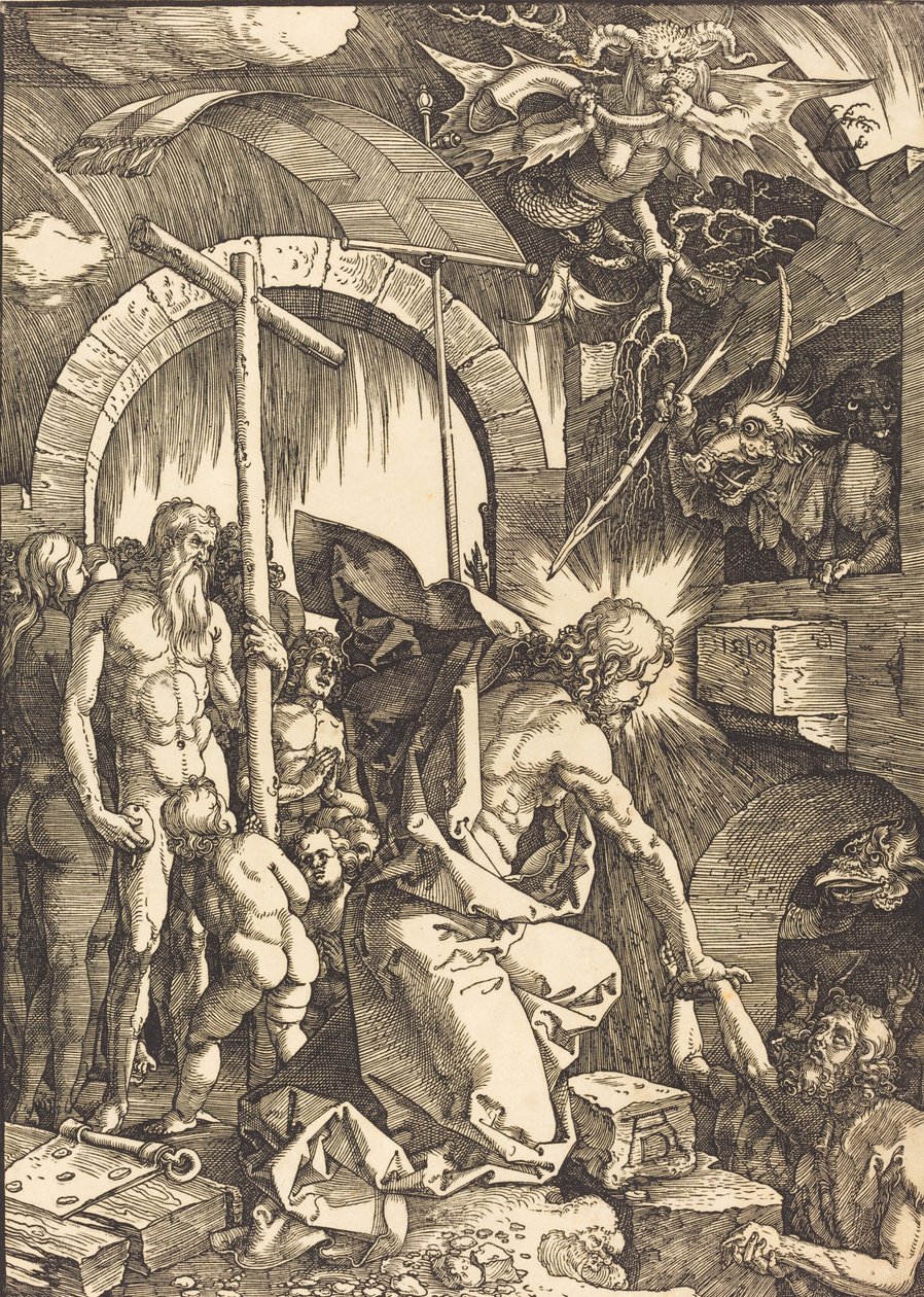Chrystus w Otchłani, 1510. autorstwa Albrecht Dürer