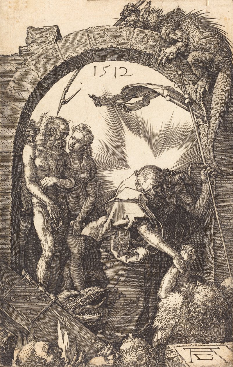 Chrystus w Otchłani, 1512. autorstwa Albrecht Dürer