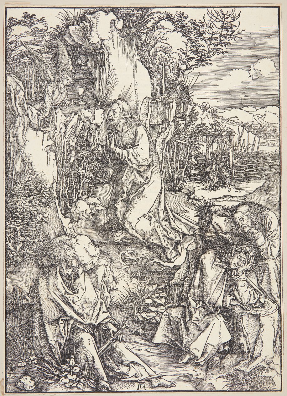 Chrystus z Góry Oliwnej autorstwa Albrecht Dürer
