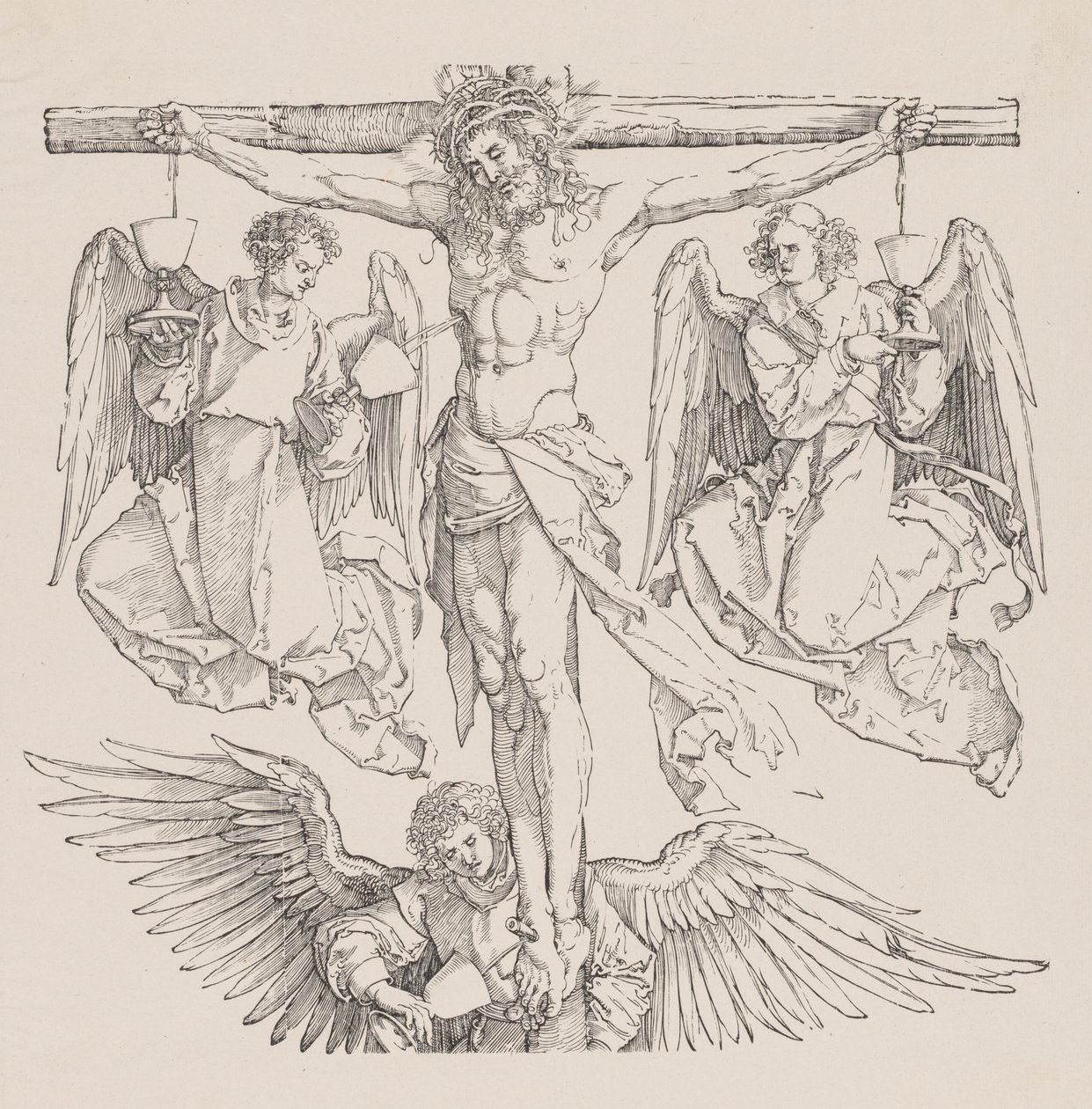 Chrystus na krzyżu autorstwa Albrecht Dürer