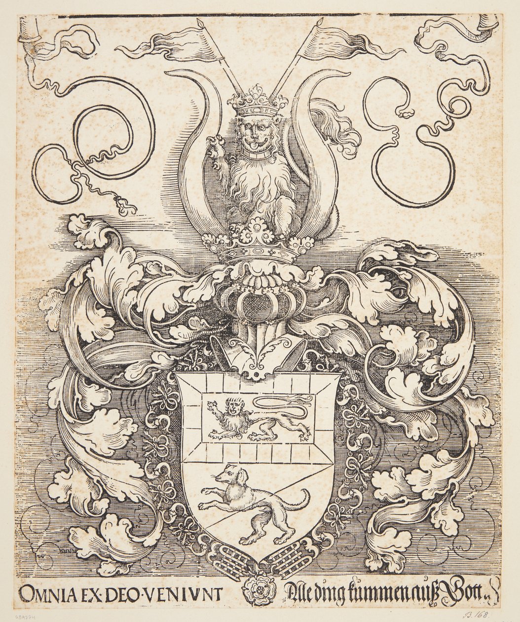 Herb Lorenza Staibera autorstwa Albrecht Dürer
