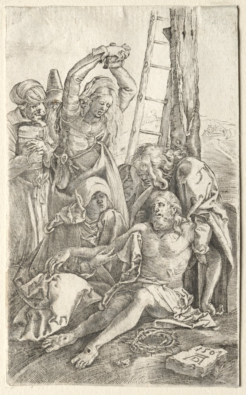 Zejście z krzyża autorstwa Albrecht Dürer