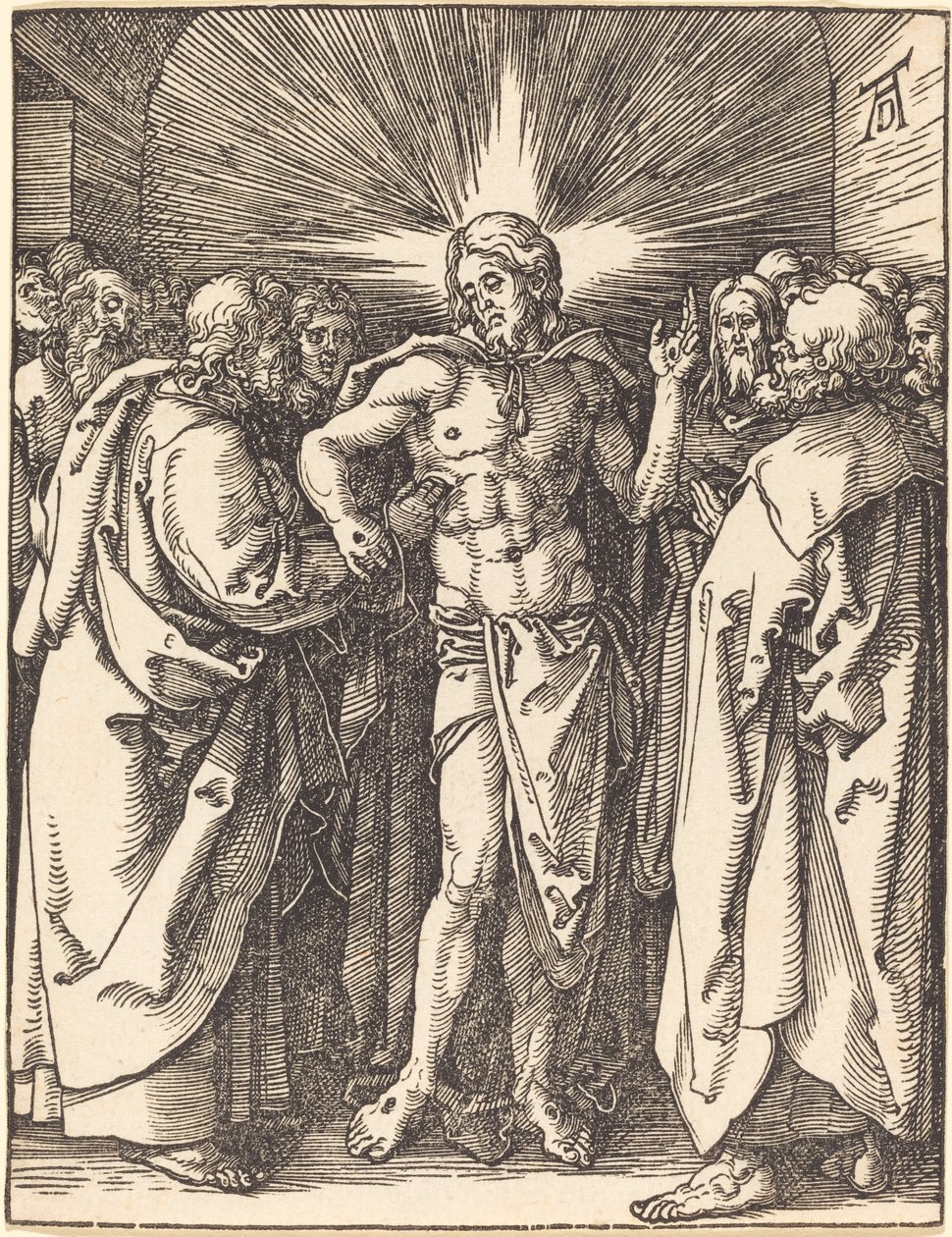 Wątpiący Tomasz autorstwa Albrecht Dürer