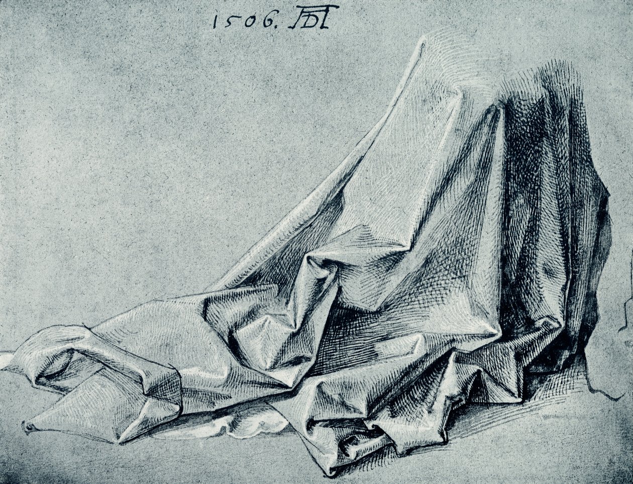 Studium draperii autorstwa Albrecht Dürer