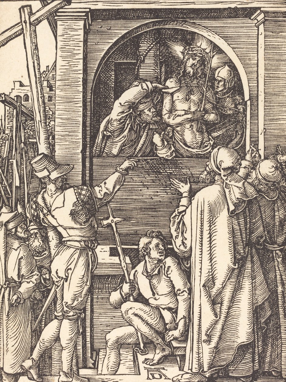 Ecce Homo, prawdopodobnie ok. 15091510. autorstwa Albrecht Dürer