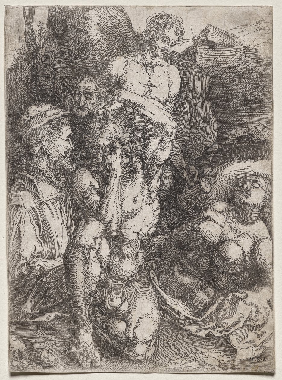 Grupa Pięciu Figur autorstwa Albrecht Dürer