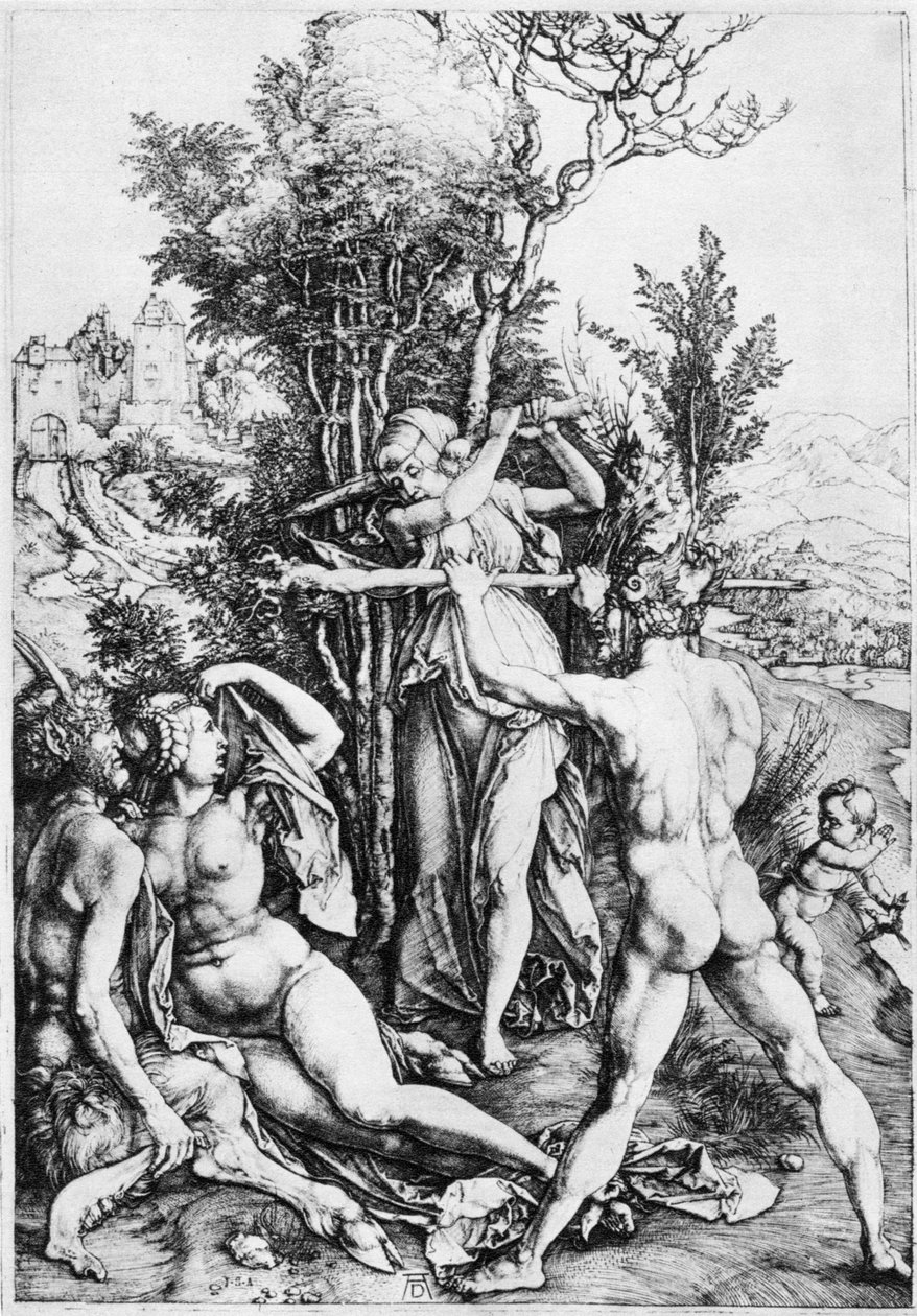 Herkules, ok. 1500, 1936 r autorstwa Albrecht Dürer