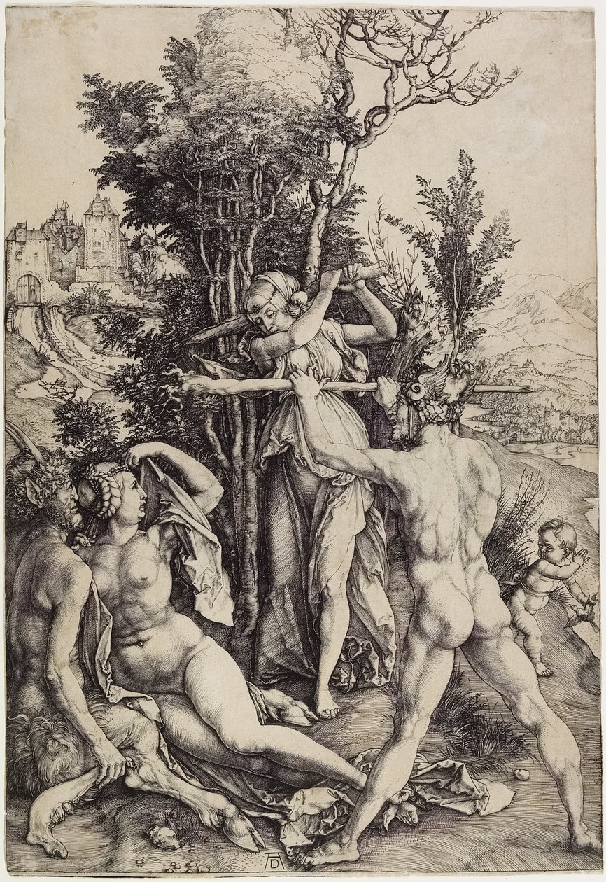 Herkulesa, ok. 1499 autorstwa Albrecht Dürer