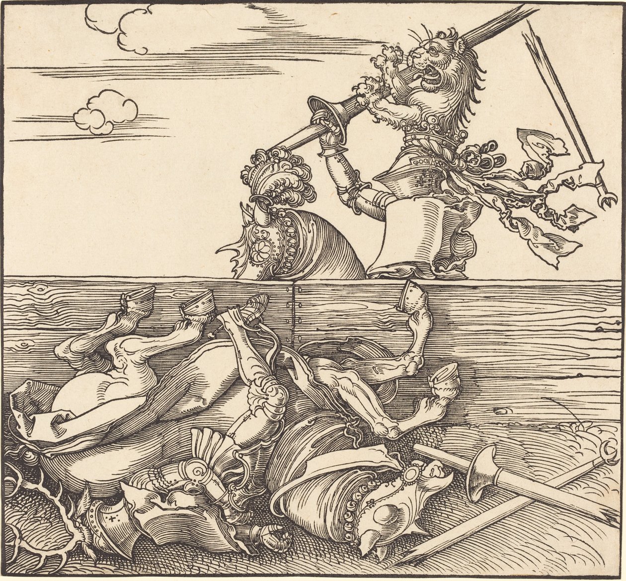 Włoski dżoust autorstwa Albrecht Dürer