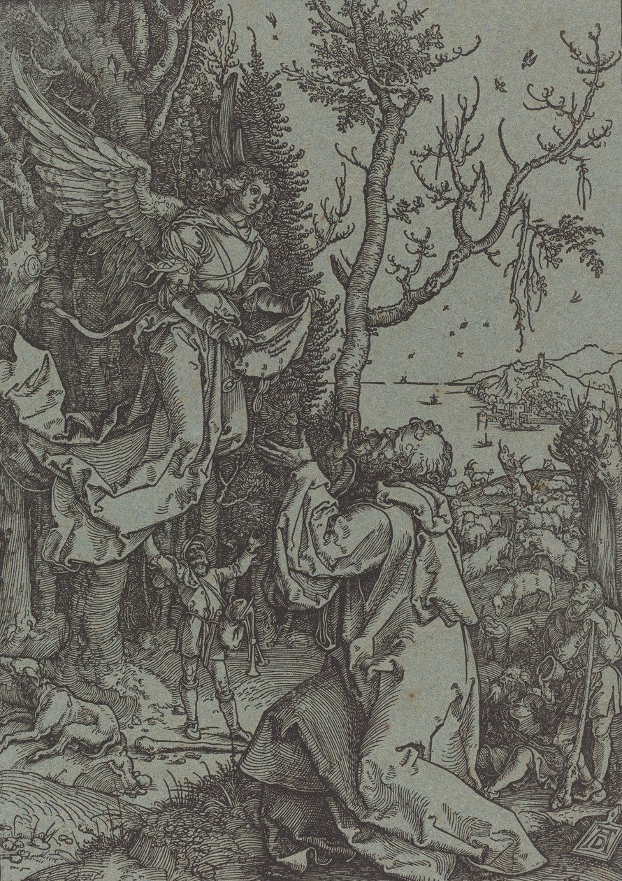 Joachim i Anioł, ok. 1930 1504. autorstwa Albrecht Dürer