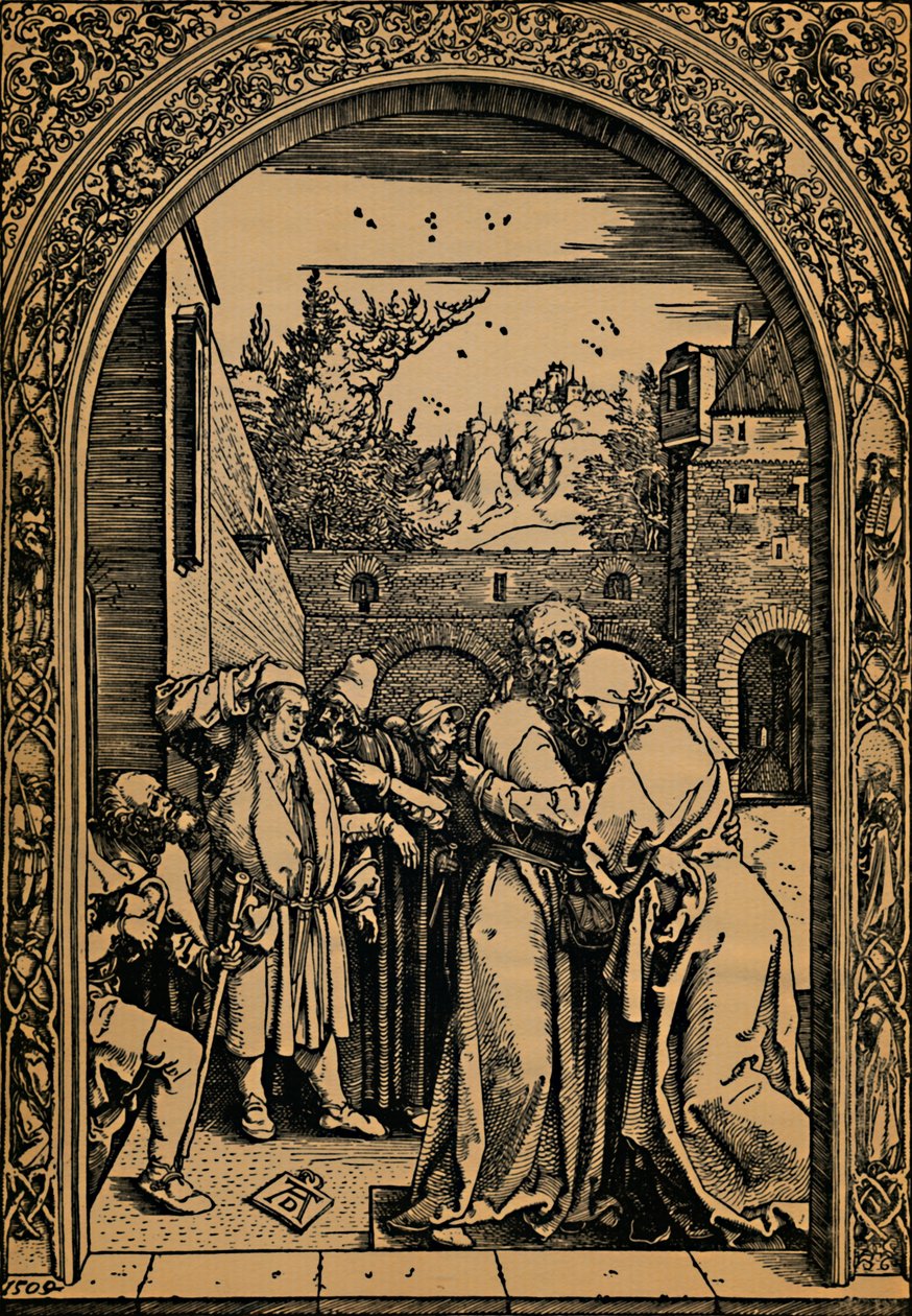 Joachim i Anna, 1504. autorstwa Albrecht Dürer