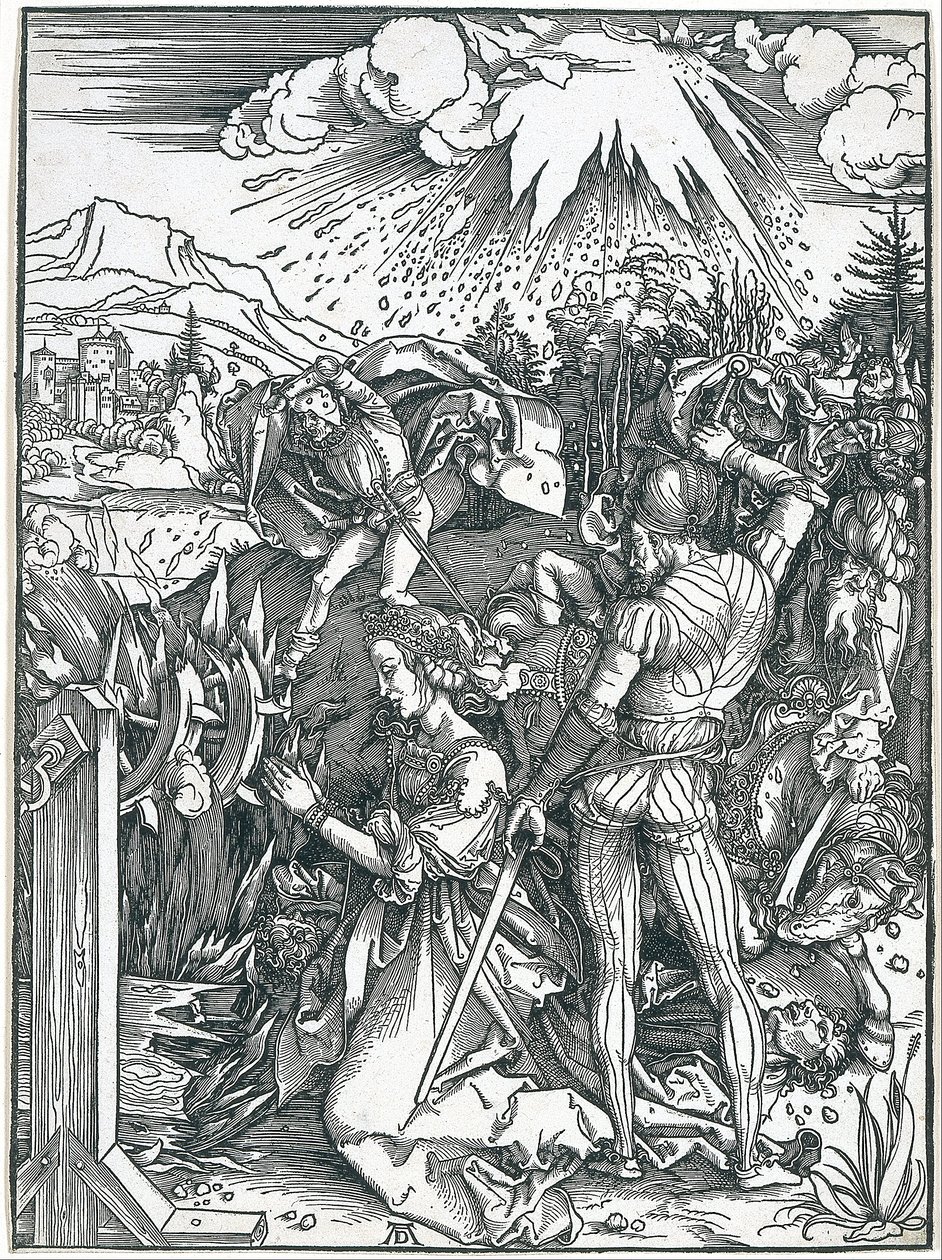 Męczeństwo św. Katarzyny autorstwa Albrecht Dürer