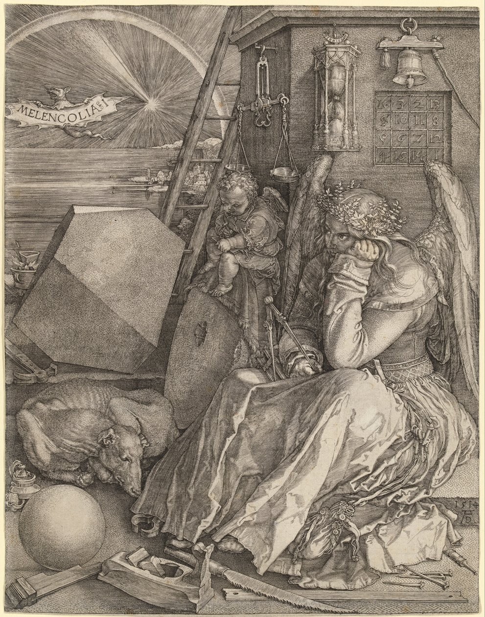 Melencolia I autorstwa Albrecht Dürer