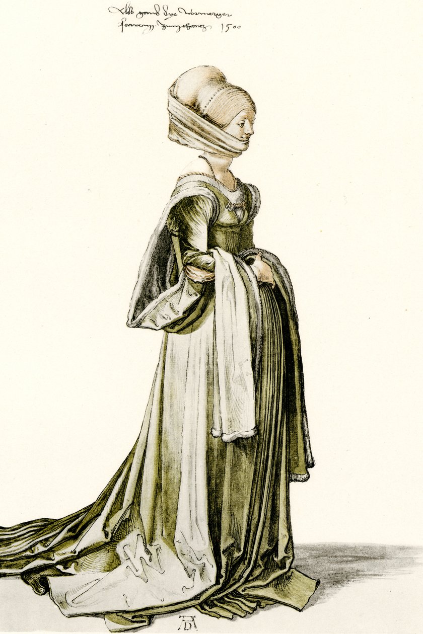 Tancerka norymberska autorstwa Albrecht Dürer