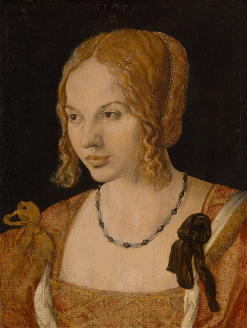 Portret młodej weneckiej kobiety autorstwa Albrecht Dürer