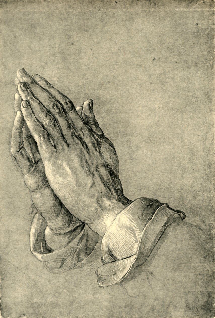 Modlące się ręce, 1508, 1943. autorstwa Albrecht Dürer