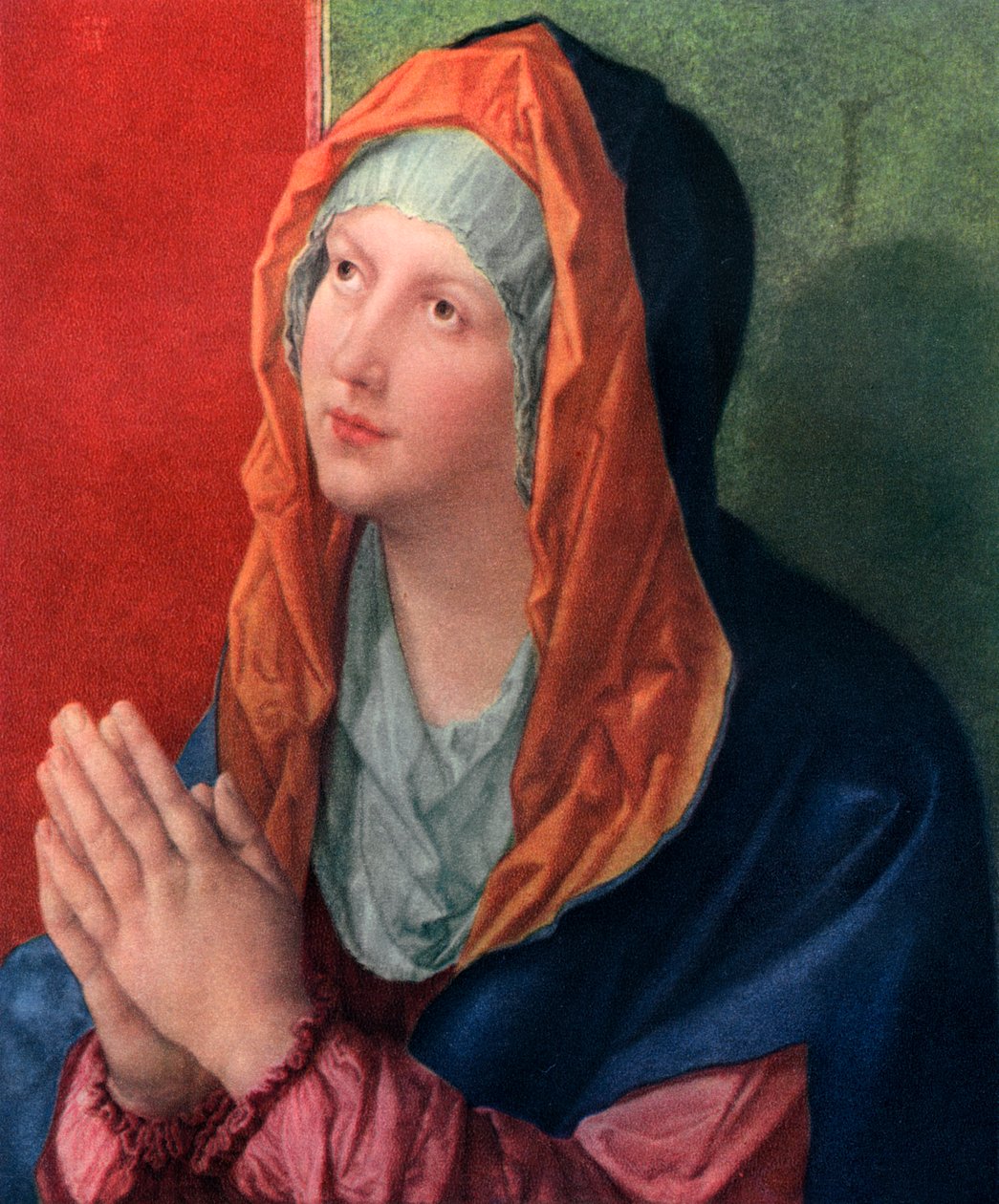 Modląca się Maryja, 1518, 1936 autorstwa Albrecht Dürer