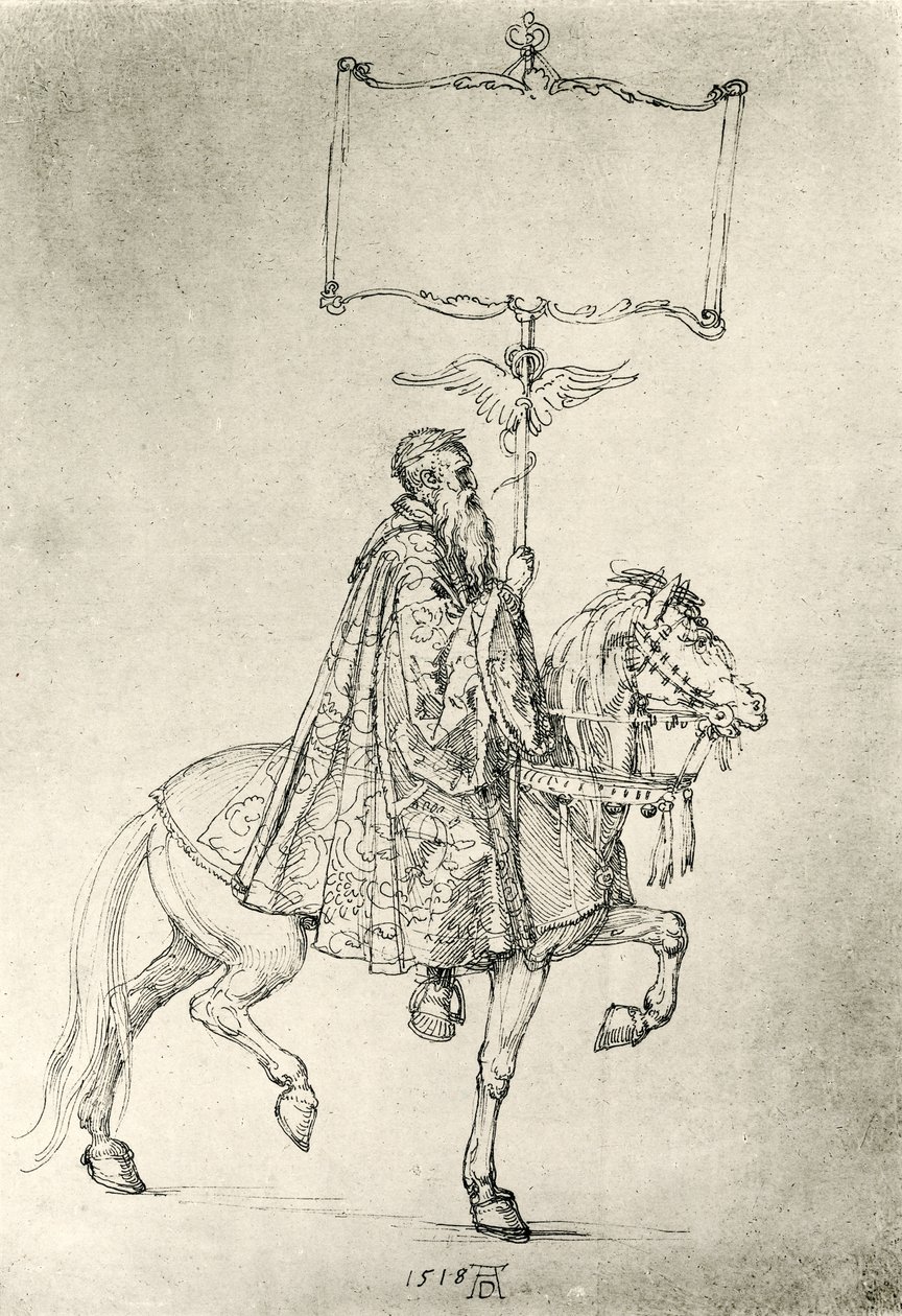 Jazda staruszek autorstwa Albrecht Dürer