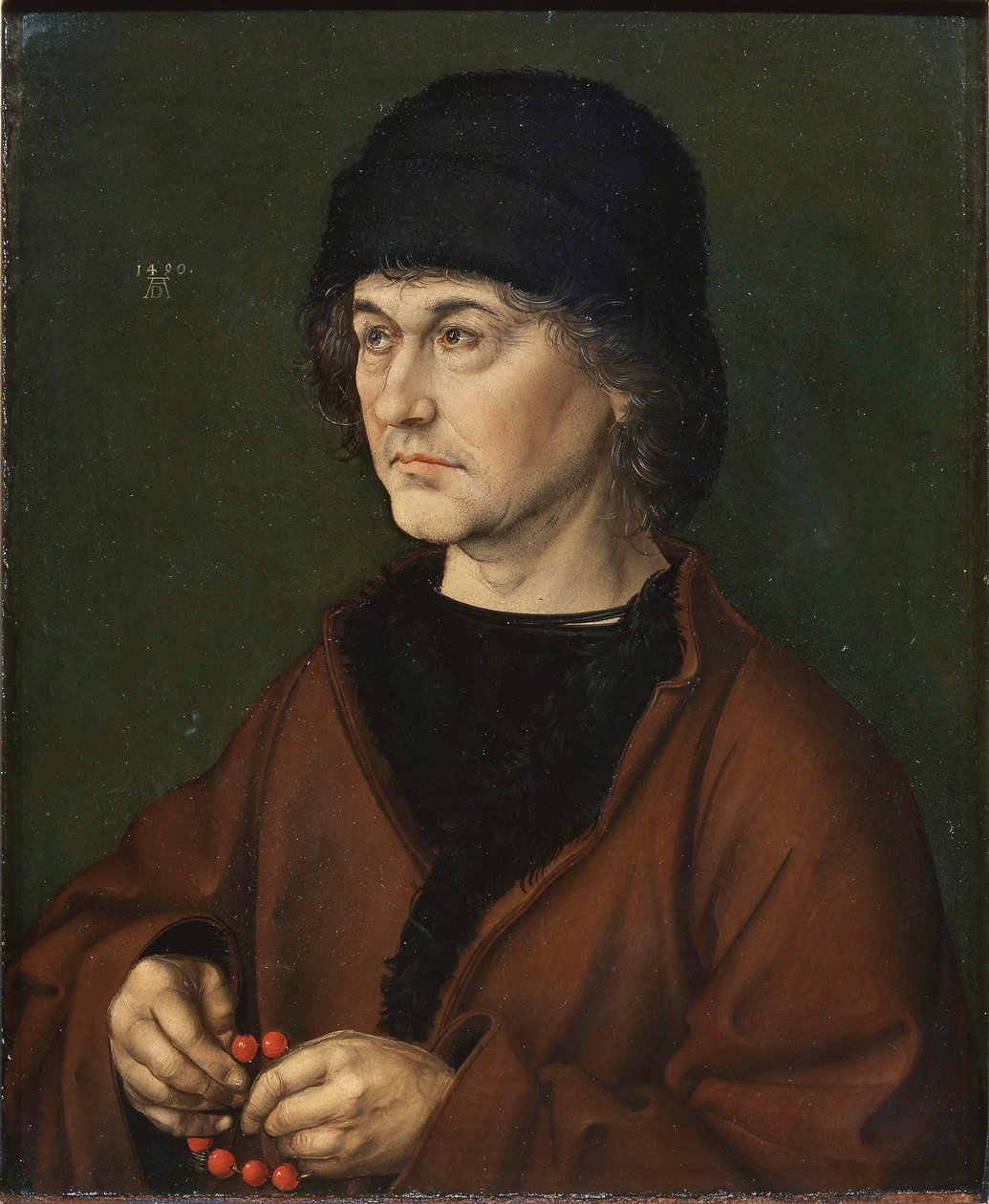 Portret ojca autorstwa Albrecht Dürer