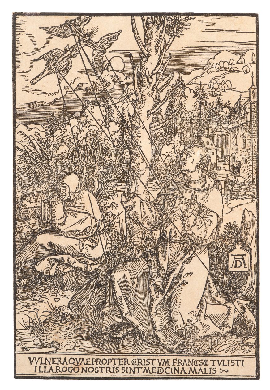 Stygmaty św. 1505. autorstwa Albrecht Dürer