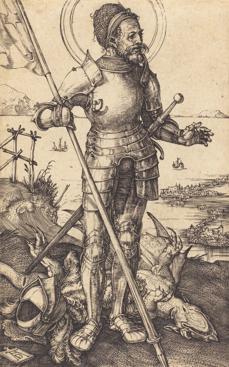 Stojący św. 15071508. autorstwa Albrecht Dürer