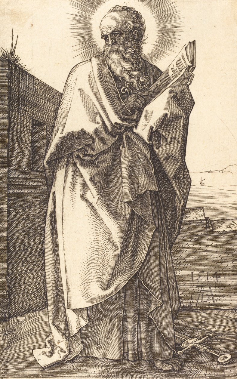 Św. Paweł, 1514. autorstwa Albrecht Dürer