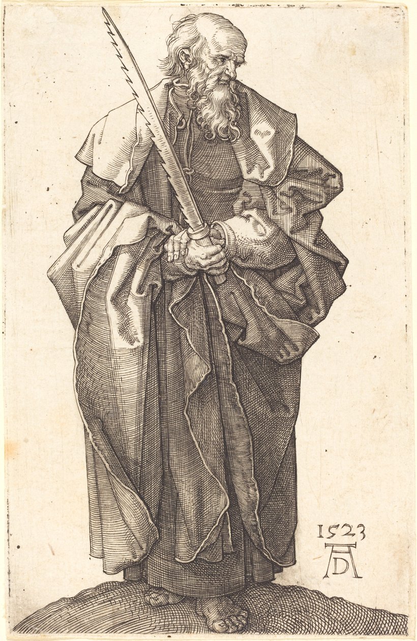 Św. Szymon autorstwa Albrecht Dürer